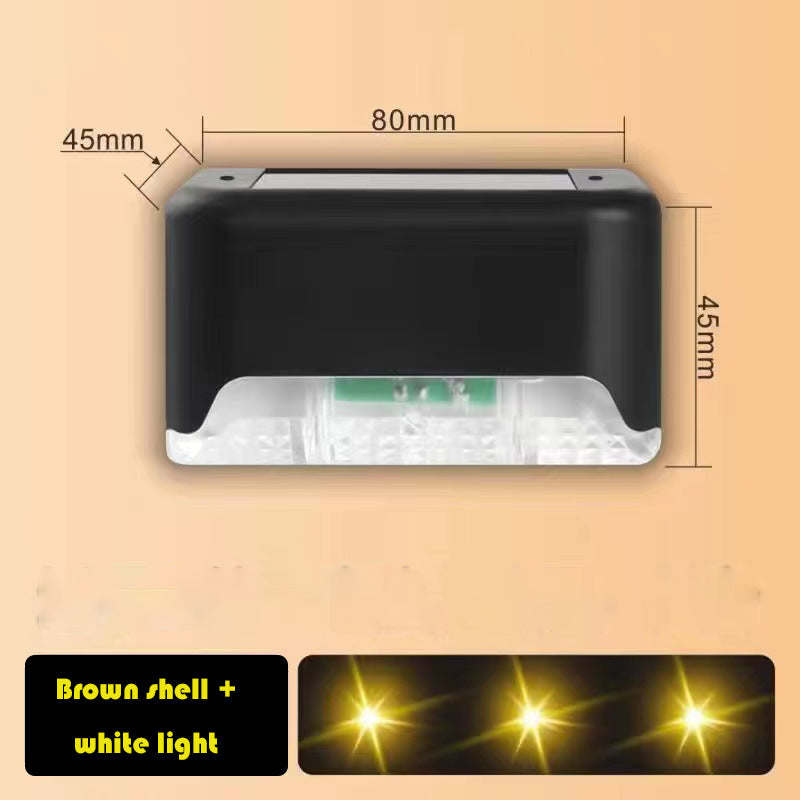 Minimalist Solar Powered Step & Railing Lights