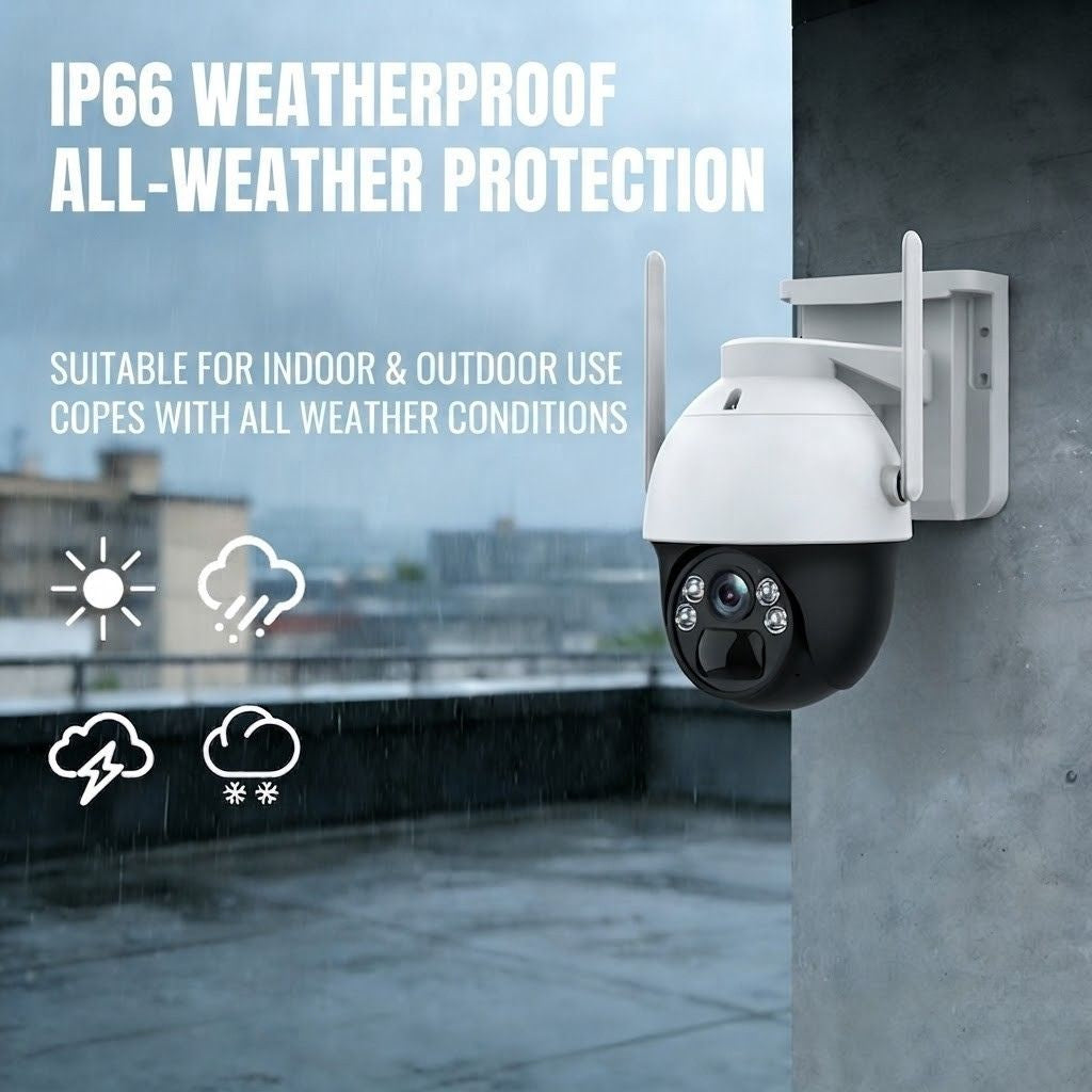 EireGuard PTZ Solar 4G Security Camera