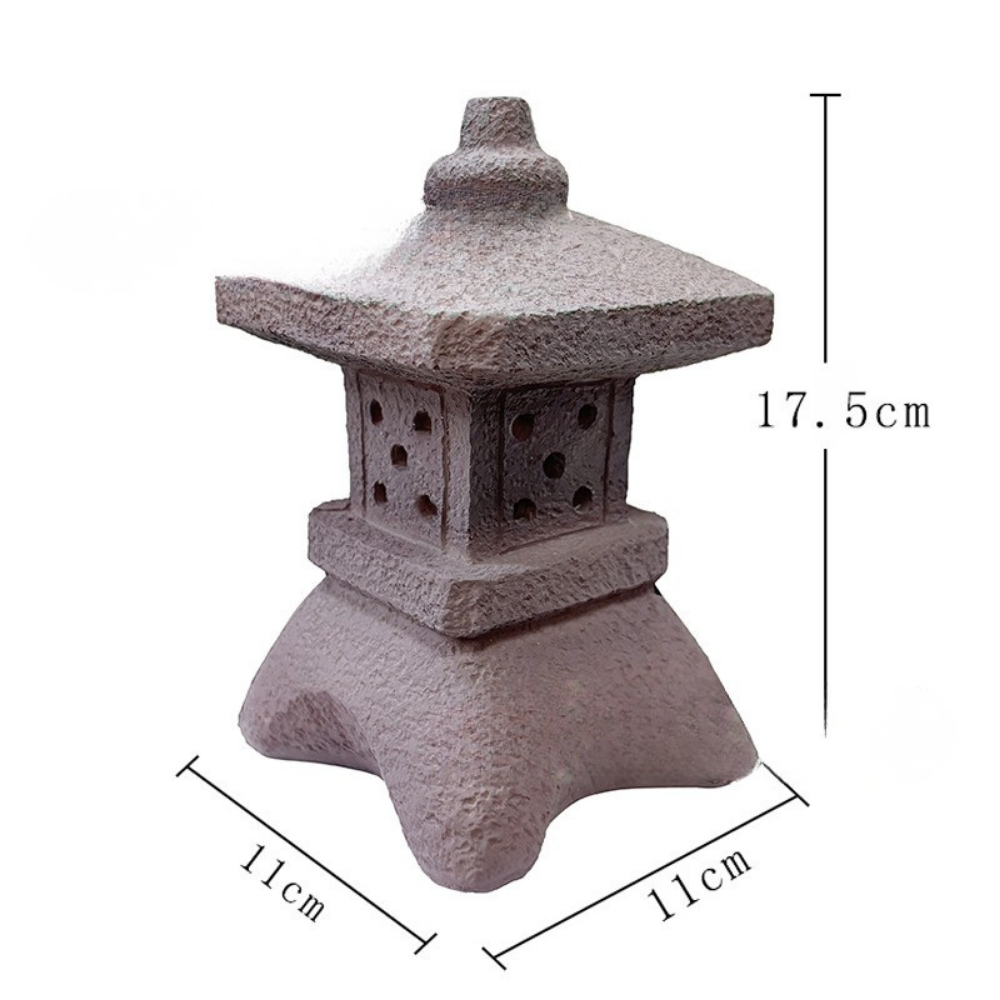 Japanese Pagoda Zen Garden Solar Lantern