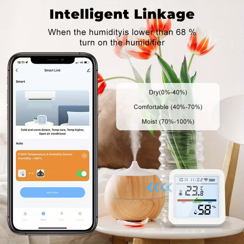 Wireless Digital Hygrometer Thermometer
