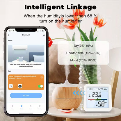 Wireless Digital Hygrometer Thermometer