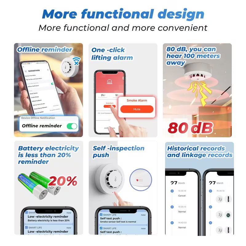 Smart Life WiFi Smoke Detector