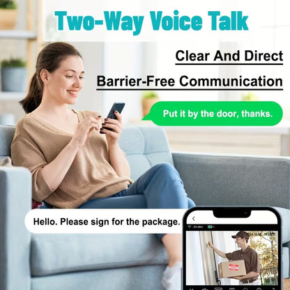 Smart Video Doorbell Ring Camera