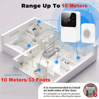 Smart Video Doorbell Ring Camera
