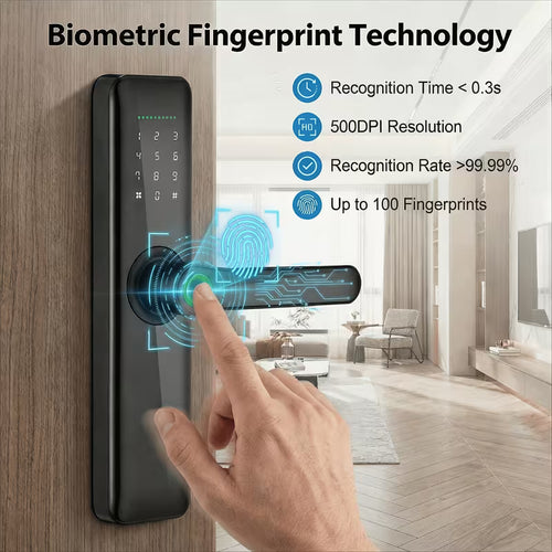 Smart Electronic Door Lock with Touchscreen Keypad