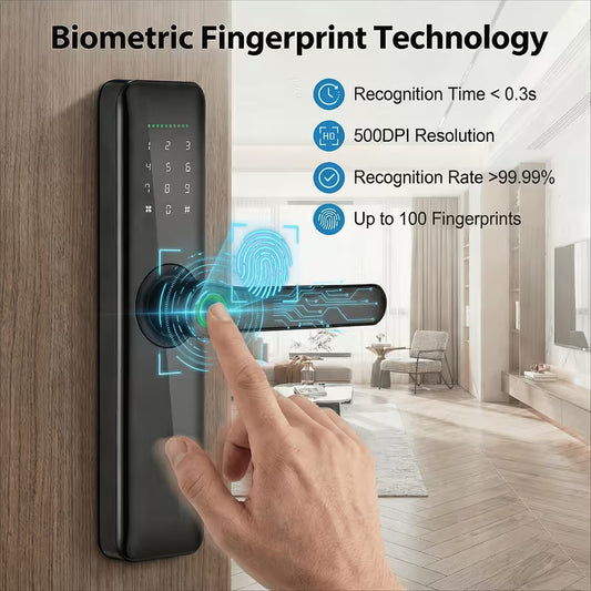 Smart Electronic Door Lock with Touchscreen Keypad