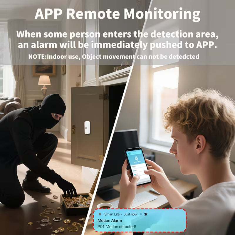 Standalone WiFi Motion Detector