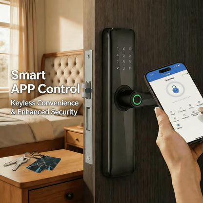 Smart Electronic Door Lock with Touchscreen Keypad
