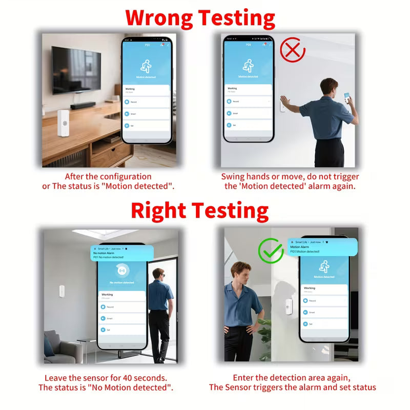 Standalone WiFi Motion Detector