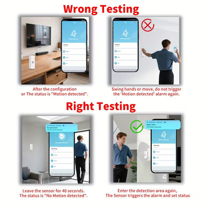 Standalone WiFi Motion Detector
