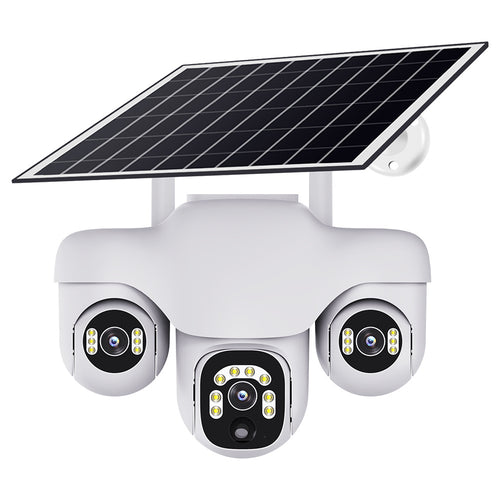 EireGuard Pro 3-Lens Solar 360 Smart Security Cam