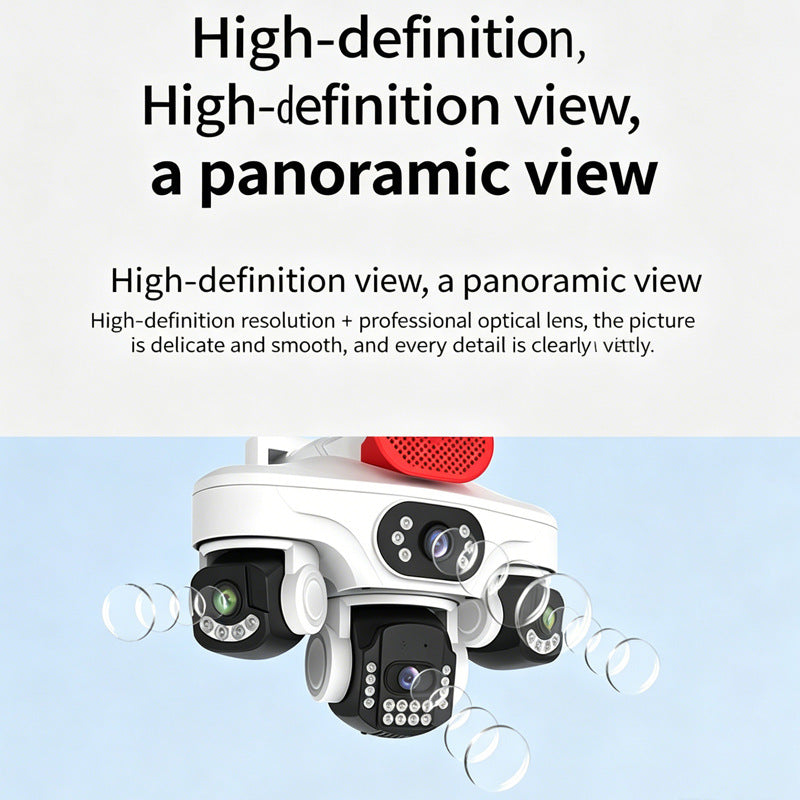 EireGuard Pro 3-Lens Smart Security Camera