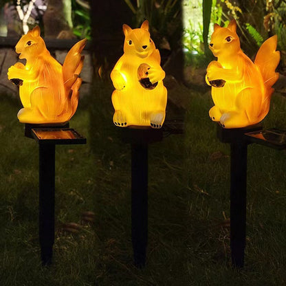 Woodland Critters Solar Garden Lights