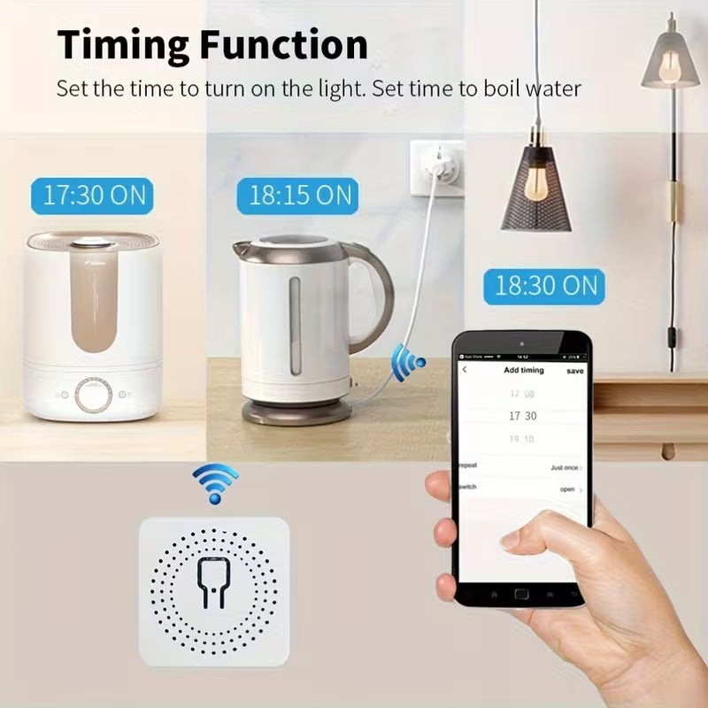Wifi/Zigbee Tuya Smart Life Mini Switch 16A