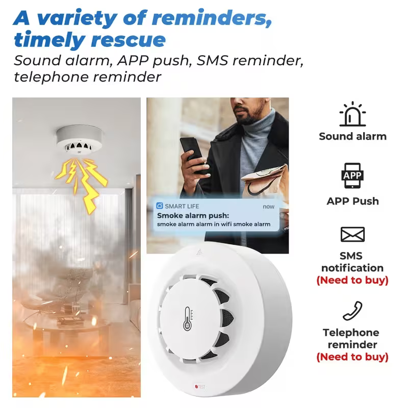 Smart Life WiFi Smoke Detector