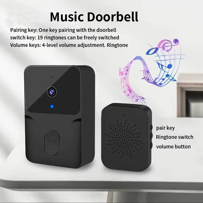 Smart Video Doorbell Ring Camera