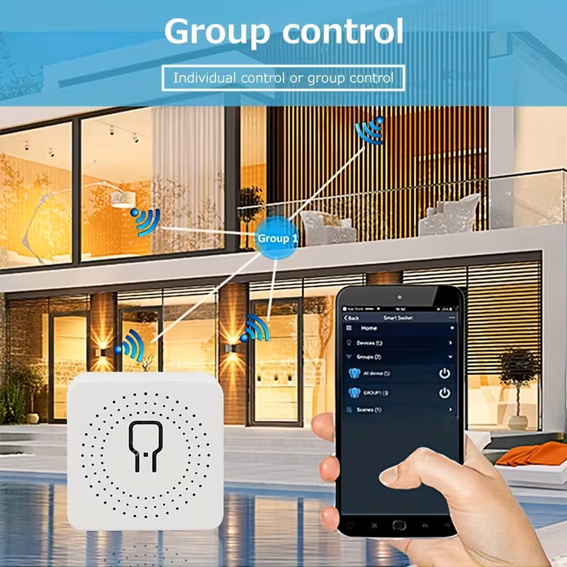 Wifi/Zigbee Tuya Smart Life Mini Switch 16A
