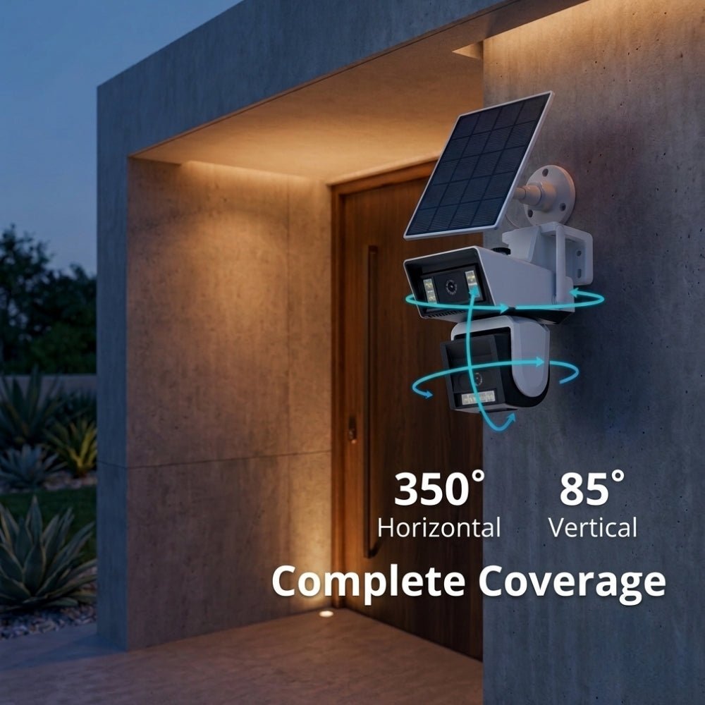 EireGuard All Vision Pro™ Dual-Lens Smart Security Camera - EireGuard