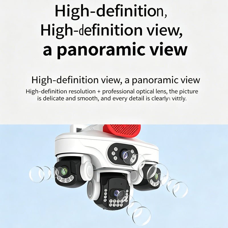 EireGuard Pro 3-Lens Smart Security Camera - EireGuard