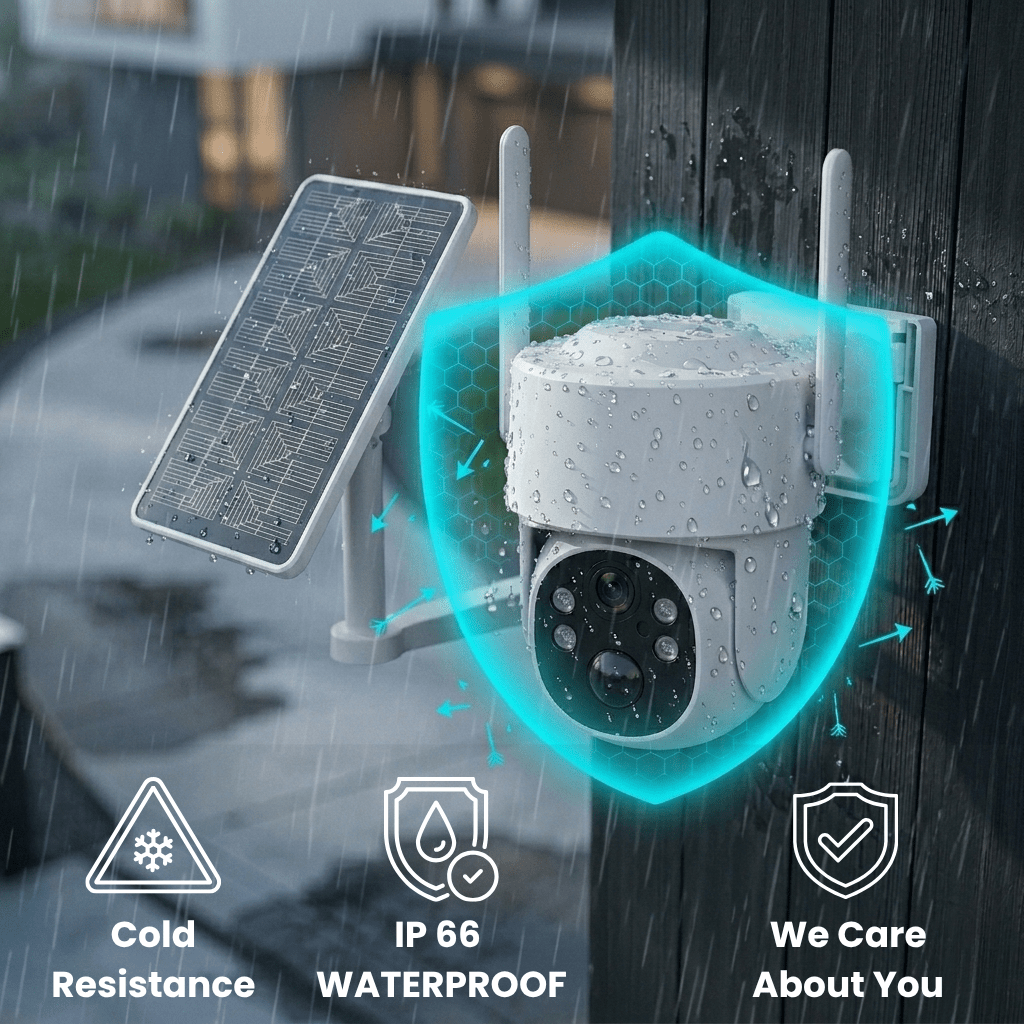 EireGuard Pro Dual - Lens Solar Security Camera - EireGuard