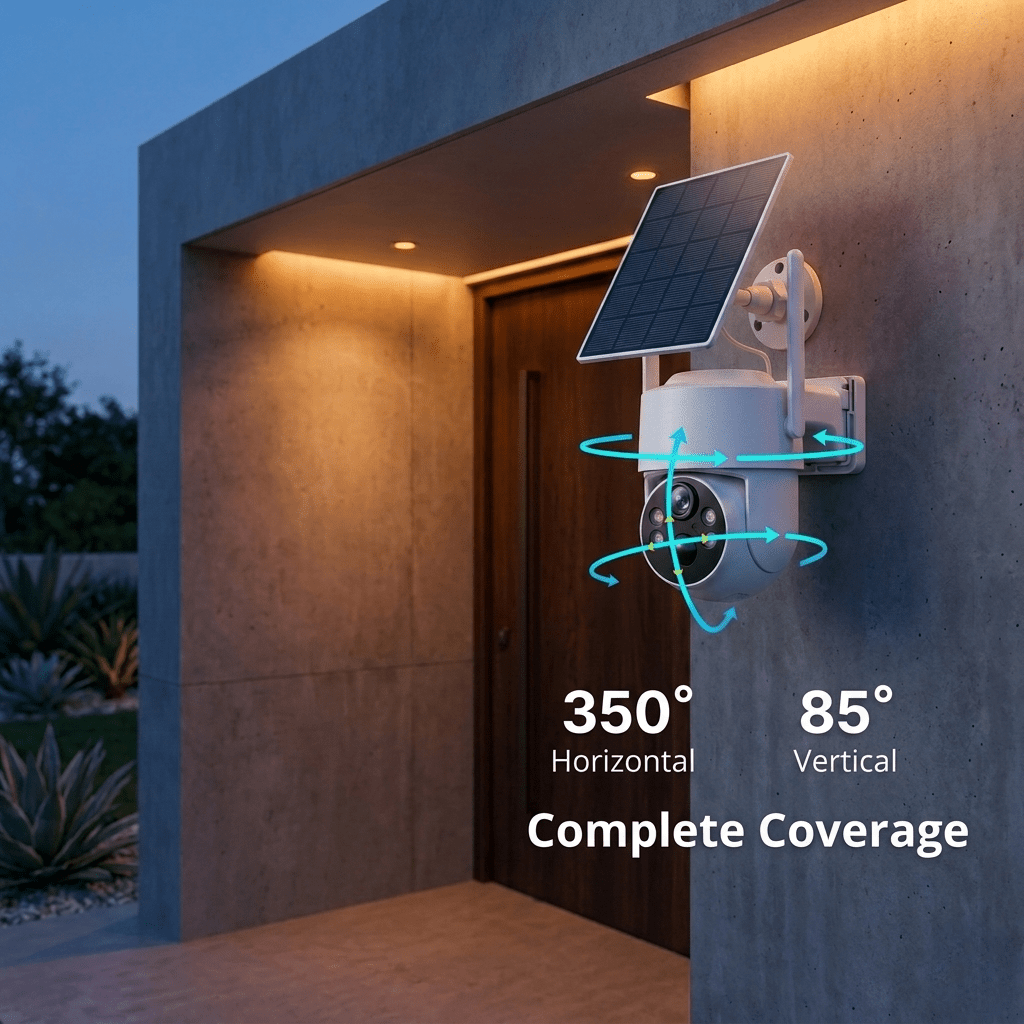 EireGuard Pro Dual - Lens Solar Security Camera - EireGuard