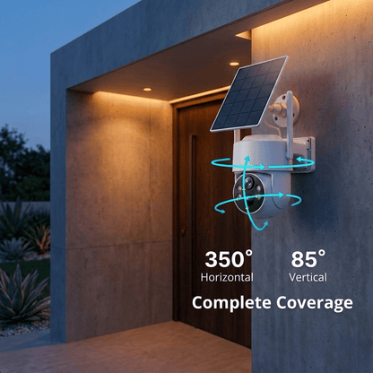EireGuard Pro Dual - Lens Solar Security Camera - EireGuard