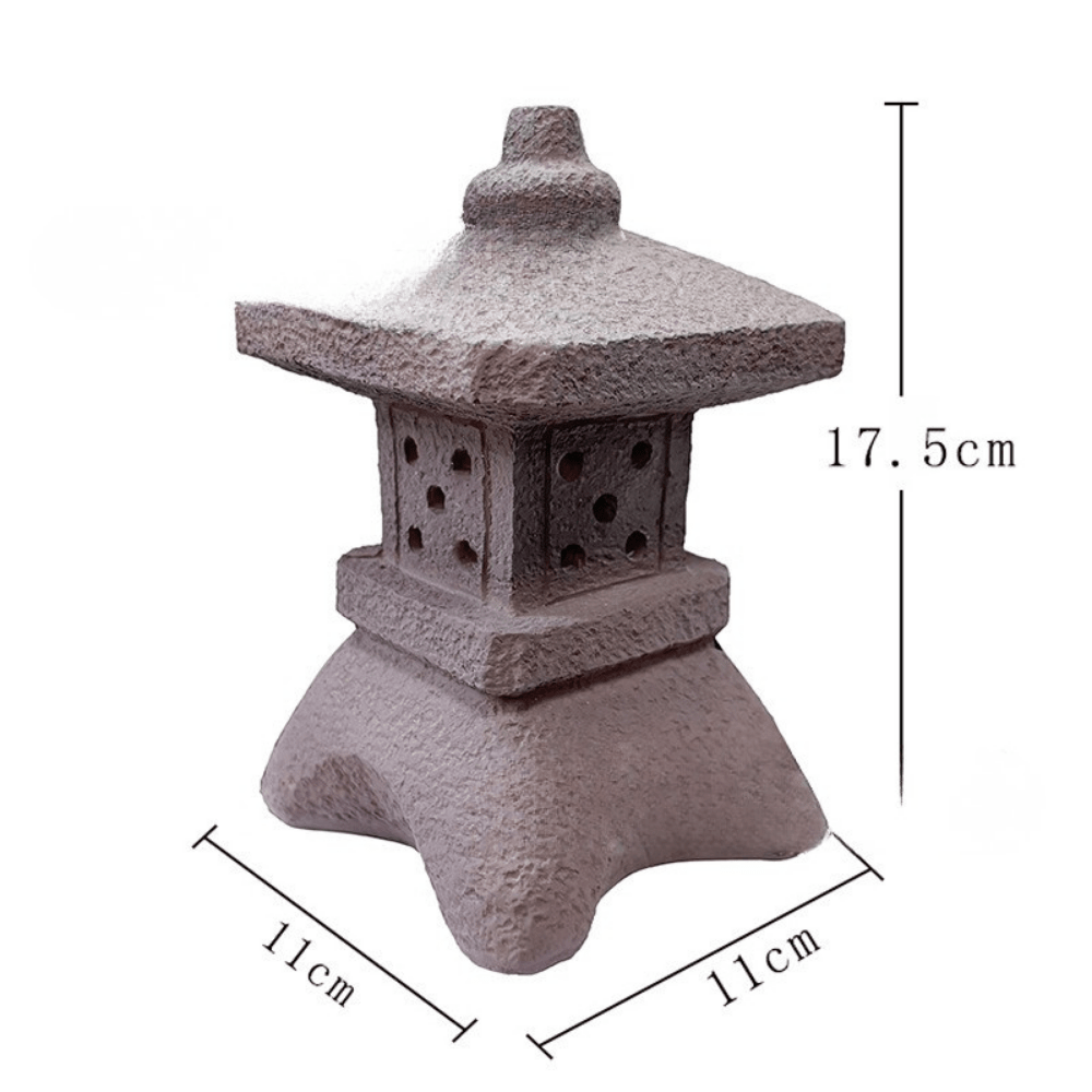 Japanese Pagoda Zen Garden Solar Lantern - EireGuard