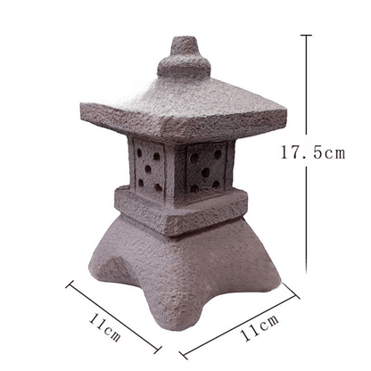 Japanese Pagoda Zen Garden Solar Lantern - EireGuard