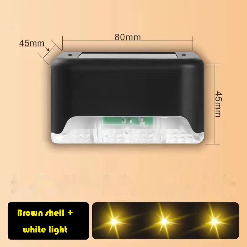 Minimalist Solar Powered Step & Railing Lights - EireGuard