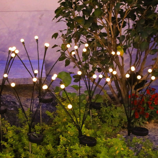 Solar Firefly Garden Lights Starburst Decor - EireGuard
